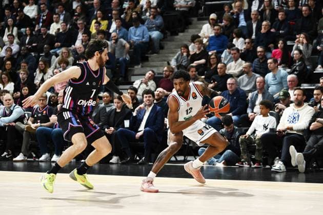 Armoni Brooks Paris Basketball - EA7 Emporio Armani Olimpia Milano EuroLeague 2025-26 Parigi, 02 04 2026 Foto M.Ceretti Ciamillo-Castoria Parigi  Copyright: xMassimoxCerettix