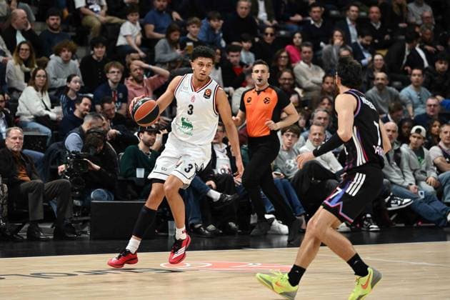 Quinn Ellis Paris Basketball - EA7 Emporio Armani Olimpia Milano EuroLeague 2025-26 Parigi, 02 04 2026 Foto M.Ceretti Ciamillo-Castoria Parigi  Copyright: xMassimoxCerettix