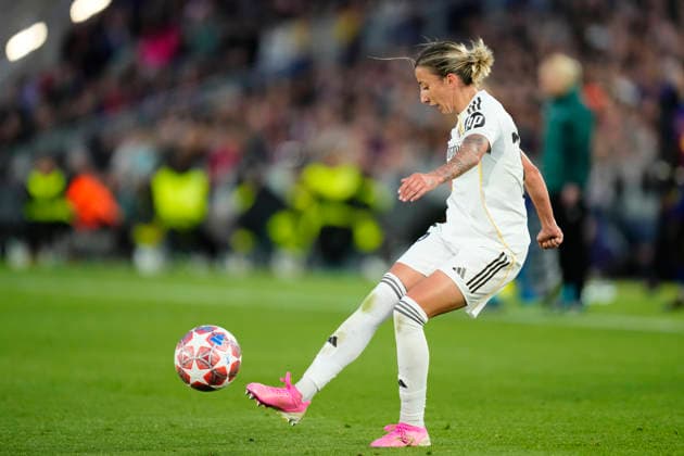 Barcelona FC v Real Madrid CF - UEFA Women s Champions League 2025 26 Quarter-finals Second Leg Sheila Garcia defender of Real Madrid and Spain during the UEFA Women s Champions League 2025 26 Quarter-finals Second Leg match between FC Barcelona, Barca and Real Madrid CF at Spotify Camp Nou on April 2, 2026 in Barcelona, Spain. Barcelona Spain  Copyright: xJosexBretonx originalFilename:bretonhernandez-barcelon260402_np74D.jpg