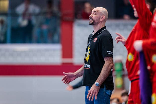 Davor Dominikovic TuS N Luebbecke, Coach GER, TuS N Luebbecke vs HSC 2000 Coburg, Handball, 2 Bundesliga, Matchday 26, Season 2025 2026, 02 04 2026 GER, TuS N Luebbecke vs HSC 2000 Coburg, Handball, 2 Bundesliga, Matchday 26, Season 2025 2026, 02 04 2026 Luebbecke Copyright: xEibner-Pressefoto JanxRollingerx EP_JSK