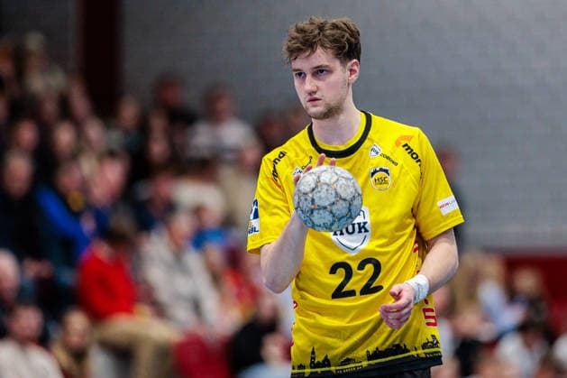 Marin Lisac HSC 2000 Coburg, 22 GER, TuS N Luebbecke vs HSC 2000 Coburg, Handball, 2 Bundesliga, Matchday 26, Season 2025 2026, 02 04 2026 GER, TuS N Luebbecke vs HSC 2000 Coburg, Handball, 2 Bundesliga, Matchday 26, Season 2025 2026, 02 04 2026 Luebbecke Copyright: xEibner-Pressefoto JanxRollingerx EP_JSK