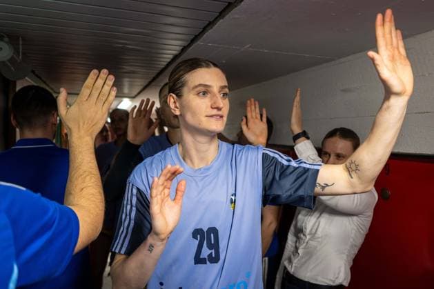 Basketball Berlin 02 04 2026 Season 2024 2025 Toyota DBBL 1 Bundesliga Playoffs Quarterfinals Game1 Women, Women Alba Berlin GiroLive Panthers Osnabrück Alina Hartmann Alba, No 29