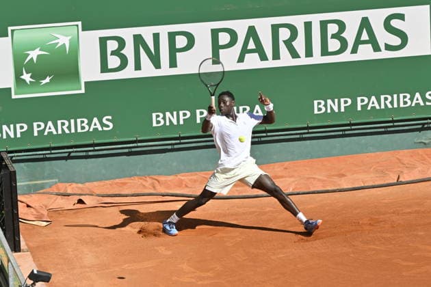 Tennis - Monte Carlo Rolex Masters 2026 - ATP, Tennis Herren - 03 04 2026 Tennis - Monte Carlo Rolex Masters 2026 - ATP - 03 04 2026 - Moise Kouame entrainement Richard Gasquet coach - France Monaco  Copyright: xChryslenexCaillaud Psnewzx