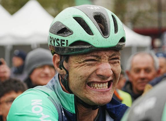 April 3, 2026, Vitro, Bretagne, France: Pierre Gautherat do classo during the Ado lie de Vitro 2026, UCI Europe Tour Cycling race, Vitro - Vitro (174,2 Km) in Vitro , France - Photo CYCLING - ROUTE ADELIE DE VITRE 2026  - ZUMAl193 20260403_zsp_l193_016 Copyright: xLaurentxLairysx