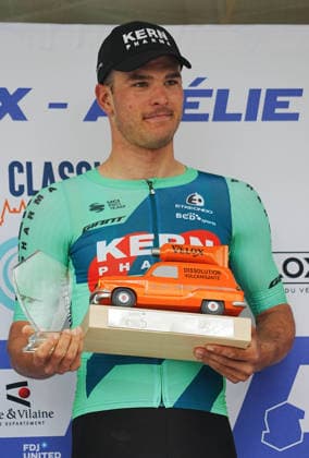 April 3, 2026, Vitro, Bretagne, France: Marc BRUSTENGA MASAGUE of EQUIPO KERN PHARMA during the Ado lie de Vitro 2026, UCI Europe Tour Cycling race, Vitro - Vitro (174,2 Km) in Vitro , France - Photo ...................................................during the Ado lie de Vitro 2026, UCI Europe Tour Cycling race, Vitro - Vitro (174,2 Km) in Vitro , France - Photo CYCLING - ROUTE ADELIE DE VITRE 2026 - ZUMAl193 20260403_zsp_l193_024 Copyright: xLaurentxLairysx