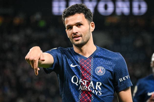 April 3, 2026, Paris, France, France: Goncalo RAMOS of PSG celebrates his goal during the Ligue 1 match between Paris Saint-Germain (PSG) and Toulouse FC at Parc des Princes Stadium on April 03, 2026 in Paris, France. Paris France - ZUMAm308 20260403_zsp_m308_011 Copyright: xMatthieuxMirvillex