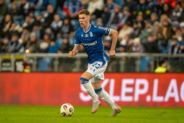 Gisli Thordarson seen during Puchar Polski 25 26 game between teams of Lech Poznan and Gornik Zabrze (Kazimierz Koper Ball Raw Images) Poznan Enea Stadion Poland Copyright: xKazimierzxKoperx KAZ_LPOvsGORpp-26
