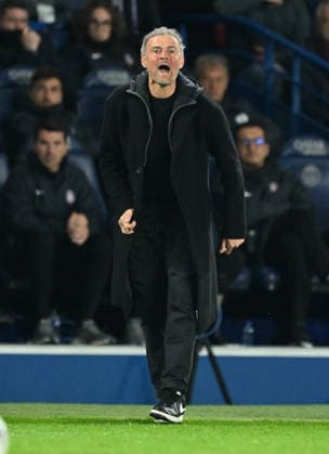 PSG vs Toulouse: French Ligue 1 PARIS, FRANCE - APRIL 03: Luis Enrique, head coach of Paris Saint - Germain in action during the French Ligue 1 (L1) soccer match between Paris Saint-Germain (PSG) and Toulouse FC at Parc des Princes stadium in Paris, France on April 03, 2026. Mustafa Yalcin Anadolu Paris France. Editorial use only. Please get in touch for any other usage.  Copyright: x2026xAnadoluxMustafaxYalcinx