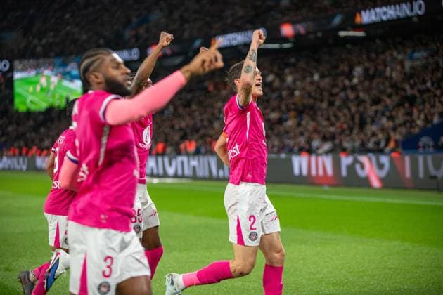 April 3, 2026, Paris, ŽLe-De-France, France: April 3, 2026, Paris, France: Paris Saint-Germain defeated Toulouse on Matchday 28 of Ligue 1 at the Parc des Princes (3-1) thanks to a brace from Ousman Dembo lo and GonoÂßalo Ramos. Ramus Nicolaisen scored for Toulouse. PSG remains at the top of the league. April 3, 2026, Paris, France: Paris Saint-Germain Defeated Toulouse On Matchday 28 Of Ligue 1 At The Parc Des Princes (3-1) Thanks To A Brace From Ousman Dembo Lo And GonoÂßAlo Ramos. Ramus Nicolaisen Scored For Toulouse. PSG Remains At The Top Of Th - ZUMAp284 20260403_zip_p284_048 Copyright: xMickaelxPintax
