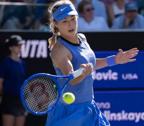TENNIS 2026: Credit One Charleston Open APRIL 03 April 3, 2026: Iva Jovic (USA) defeated Anna Kalinskaya (RUS) 6-3, 6-4 at the Credit One Charleston Open being played at Credit One Staduim in Charleston, South Carolina USA Ã‚ÂLeslie Billman Tennisclix (Credit Image: Â Leslie Billman Cal Media) Charleston South Carolina USA EDITORIAL USE ONLY Copyright: xx ZUMA-20260403_zma_c04_086.jpg LesliexBillmanx csmphotothree485133