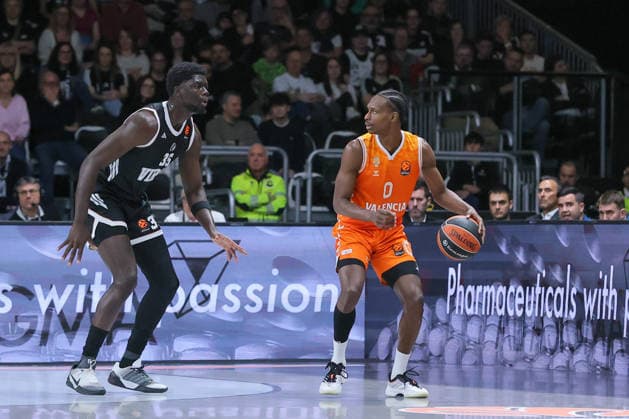 00 Brancou Badio Valencia Basket Match BASKETBALL - EUROLEAGUE Virtus Bologna vs Valencia Basket 03-04-2026 35 Mouhamet DIOUF Virtus Bologna Match BASKETBALL - EUROLEAGUE Virtus Bologna vs Valencia Basket 03-04-2026 during Virtus Bologna vs Valencia BC, Basketball Euroleague match in Bologna, Italy, April 03 2026  Copyright: xValentinoxOrsini IPAxSportx xipa-agency.netx xx IPA_73742123 IPA_Agency_IPA73742123