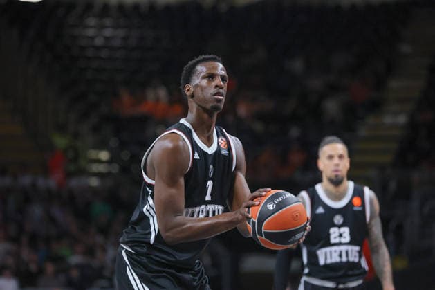 07 Saliou Niang Virtus Bologna Match BASKETBALL - EUROLEAGUE Virtus Bologna vs Valencia Basket 03-04-2026 during Virtus Bologna vs Valencia BC, Basketball Euroleague match in Bologna, Italy, April 03 2026  Copyright: xValentinoxOrsini IPAxSportx xipa-agency.netx xx IPA_73742135 IPA_Agency_IPA73742135