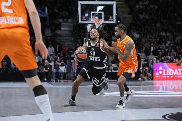 30 Matthew MORGAN Virtus Bologna Match BASKETBALL - EUROLEAGUE Virtus Bologna vs Valencia Basket 03-04-2026 08 Jean Montero Valencia Basket Match BASKETBALL - EUROLEAGUE Virtus Bologna vs Valencia Basket 03-04-2026 during Virtus Bologna vs Valencia BC, Basketball Euroleague match in Bologna, Italy, April 03 2026  Copyright: xValentinoxOrsini IPAxSportx xipa-agency.netx xx IPA_73742137 IPA_Agency_IPA73742137