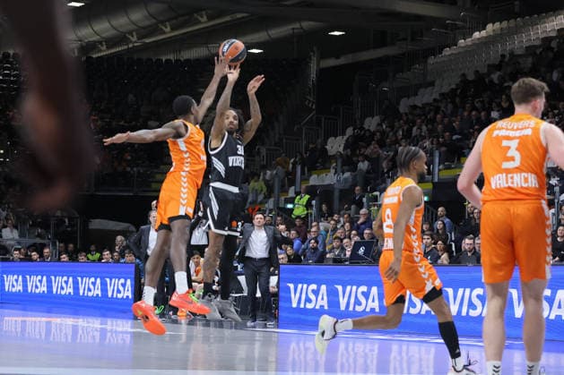 30 Matthew MORGAN Virtus Bologna Match BASKETBALL - EUROLEAGUE Virtus Bologna vs Valencia Basket 03-04-2026 during Virtus Bologna vs Valencia BC, Basketball Euroleague match in Bologna, Italy, April 03 2026  Copyright: xValentinoxOrsini IPAxSportx xipa-agency.netx xx IPA_73742146 IPA_Agency_IPA73742146