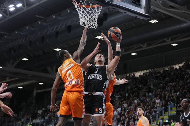03 Carsen EDWARDS Virtus Bologna Match BASKETBALL - EUROLEAGUE Virtus Bologna vs Valencia Basket 03-04-2026 00 Brancou Badio Valencia Basket Match BASKETBALL - EUROLEAGUE Virtus Bologna vs Valencia Basket 03-04-2026 during Virtus Bologna vs Valencia BC, Basketball Euroleague match in Bologna, Italy, April 03 2026  Copyright: xValentinoxOrsini IPAxSportx xipa-agency.netx xx IPA_73742155 IPA_Agency_IPA73742155
