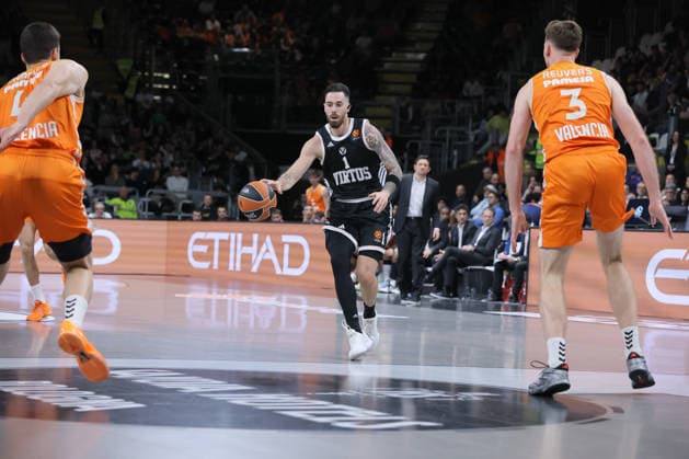 01 Luca VILDOZA Virtus Bologna Match BASKETBALL - EUROLEAGUE Virtus Bologna vs Valencia Basket 03-04-2026 during Virtus Bologna vs Valencia BC, Basketball Euroleague match in Bologna, Italy, April 03 2026  Copyright: xValentinoxOrsini IPAxSportx xipa-agency.netx xx IPA_73742172 IPA_Agency_IPA73742172