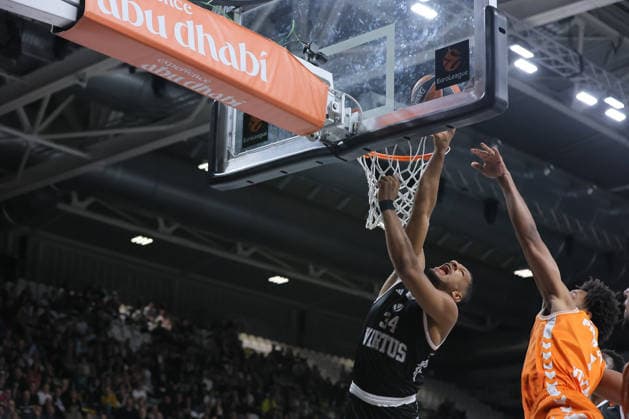 34 Jallow Karim Virtus Bologna Match BASKETBALL - EUROLEAGUE Virtus Bologna vs Valencia Basket 03-04-2026 during Virtus Bologna vs Valencia BC, Basketball Euroleague match in Bologna, Italy, April 03 2026  Copyright: xValentinoxOrsini IPAxSportx xipa-agency.netx xx IPA_73742192 IPA_Agency_IPA73742192
