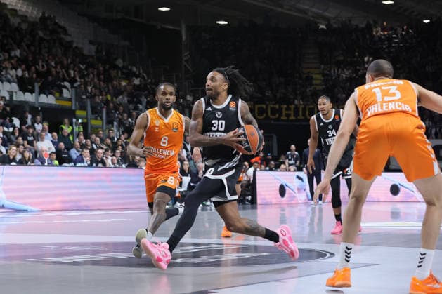 30 Matthew MORGAN Virtus Bologna Match BASKETBALL - EUROLEAGUE Virtus Bologna vs Valencia Basket 03-04-2026 during Virtus Bologna vs Valencia BC, Basketball Euroleague match in Bologna, Italy, April 03 2026  Copyright: xValentinoxOrsini IPAxSportx xipa-agency.netx xx IPA_73742202 IPA_Agency_IPA73742202