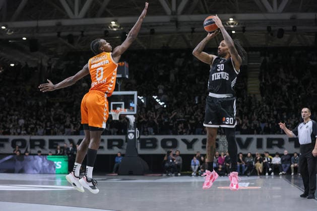 30 Matthew MORGAN Virtus Bologna Match BASKETBALL - EUROLEAGUE Virtus Bologna vs Valencia Basket 03-04-2026 00 Brancou Badio Valencia Basket Match BASKETBALL - EUROLEAGUE Virtus Bologna vs Valencia Basket 03-04-2026 during Virtus Bologna vs Valencia BC, Basketball Euroleague match in Bologna, Italy, April 03 2026  Copyright: xValentinoxOrsini IPAxSportx xipa-agency.netx xx IPA_73742232 IPA_Agency_IPA73742232