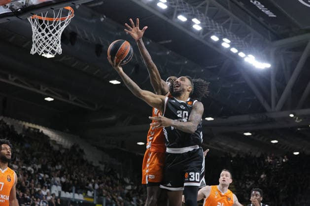 BASKET - Euroleague - Virtus Bologna vs Valencia BC 30 Matthew MORGAN Virtus Bologna Match BASKETBALL - EUROLEAGUE Virtus Bologna vs Valencia Basket 03-04-2026 during Virtus Bologna vs Valencia BC, Basketball Euroleague match in Bologna, Italy, April 03 2026 Bologna Italy  Copyright: xIPAxSport ABACAx