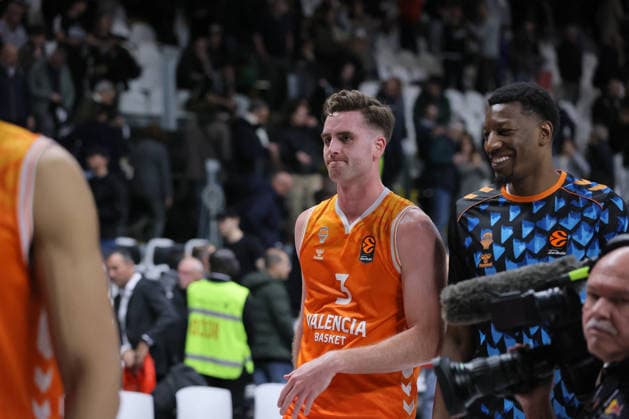 BASKET - Euroleague - Virtus Bologna vs Valencia BC 03v Nate Reuvers Valencia Basket Match BASKETBALL - EUROLEAGUE Virtus Bologna vs Valencia Basket 03-04-2026 mvp during Virtus Bologna vs Valencia BC, Basketball Euroleague match in Bologna, Italy, April 03 2026 Bologna Italy  Copyright: xIPAxSport ABACAx