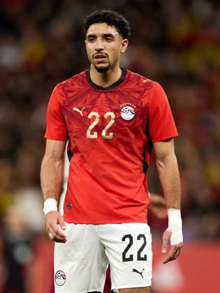 March 31, 2026, Barcelona, Barcelona, Spain: Omar Marmoush of Egypt during an International Friendly, Länderspiel, Nationalmannschaft match between Spain and Egypt at RCDE Stadium on March 31, 2026 in Barcelona, Spain. Barcelona Spain - ZUMAr232 20260331_zsp_r232_136 Copyright: xDavidxRamirezx