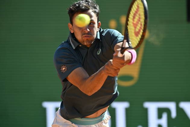 Tennis - Monte Carlo Rolex Masters 2026 - ATP, Tennis Herren - 04 04 2026 Tennis - Monte Carlo Rolex Masters 2026 - ATP - 04 04 2026 - Emilio Nava - Usa Monaco  Copyright: xChryslenexCaillaudx Psnewzx