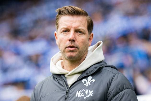 04 04 2026 Soccer, 2025 2026, 2 Bundesliga, 28 Matchday, DSC Arminia Bielefeld SV Darmstadt 98 Florian Kohfeldt Coach Darmstadt DFL REGULATIONS PROHIBIT ANY USE OF PHOTOGRAPHS AS IMAGE SEQUENCES AND OR QUASI VIDEO