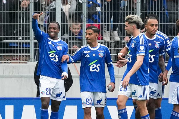 Football, France, Racing Strasbourg - OGC Nice