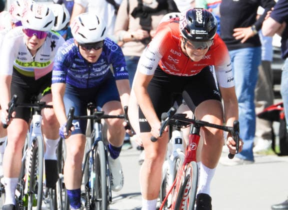 04 04 2026 Affoltern am Albis Switzerland GP Osterhas International Womens Cycling Race Picture Alessandra Keller SUI, Team Thoemus Maxon ACTION
