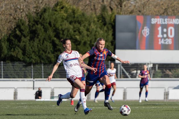 Football, Women, Switzerland, FC Basel - Servette FC Chenois