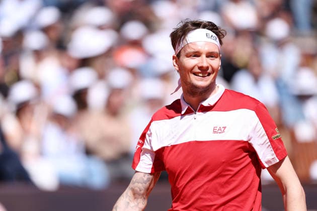 TENNIS : Bastide Medical UTS Nimes - 04 04 2026 NIMES, FRANCE : Â« The Bublik Enemy Â» Alexander BUBLIK (2) lors de la demi-finale du Bastide Medical UTS Nimes, 1er evenement du tournoi 2026 de l™Ultimate Tennis Showdown aux Arenes de Nimes, le 4 avril 2026. NimesFrance  Copyright: xValentinaxClaretx