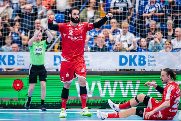 Ruben Marchan MT Melsungen, 02 GER, TBV Lemgo Lippe vs MT Melsungen, Handball, 1 Bundesliga, Matchday 27, 2025 2026 season, 04 04 2026 GER, TBV Lemgo Lippe vs MT Melsungen, Handball, 1 Bundesliga, Matchday 27, 2025 2026 season, 04 04 2026 Lemgo Copyright: xEibner-Pressefoto JanxRollingerx EP_JSK