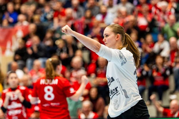 04 04 2026, GER, Handball, Women, Season 2025 2026, Alsco 1 Bl, 22 Matchday, Thueringer HC HSG Bensheim Auerbach Flames Laura Kuske Thueringer HC,11 99947 Bad Langensalza Salza Halle Sporthalle Mehrz Thüringen Germany