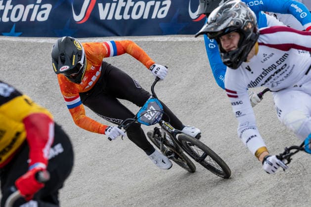 2026-04-04 - UEC BMX European Cup TIEL, NETHERLANDS - APRIL 4: 527 Julian BIJSTERBOSCH (NED) during the UEC BMX European Cup at the BMX Baan TFCC de Weirijders on April 4, 2026 in Tiel, Netherlands Tiel BMX Baan TFCC de Weirijders Netherlands Content not available for redistribution in The Netherlands directly or indirectly through any third parties. Copyright: xEdwinxBlaauwbroekx