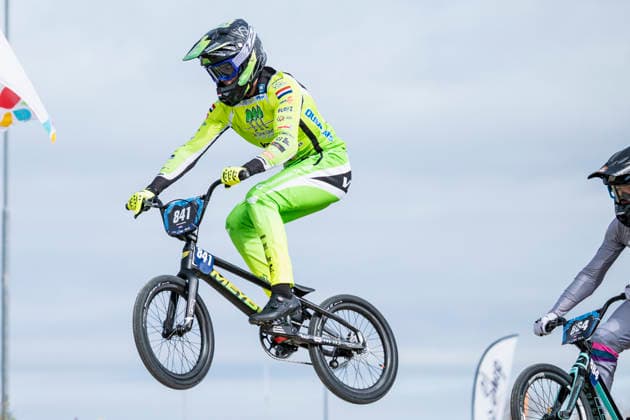 2026-04-04 - UEC BMX European Cup TIEL, NETHERLANDS - APRIL 4: 841 Jens LAUWERS (NED) during the UEC BMX European Cup at the BMX Baan TFCC de Weirijders on April 4, 2026 in Tiel, Netherlands Tiel BMX Baan TFCC de Weirijders Netherlands Content not available for redistribution in The Netherlands directly or indirectly through any third parties. Copyright: xEdwinxBlaauwbroekx