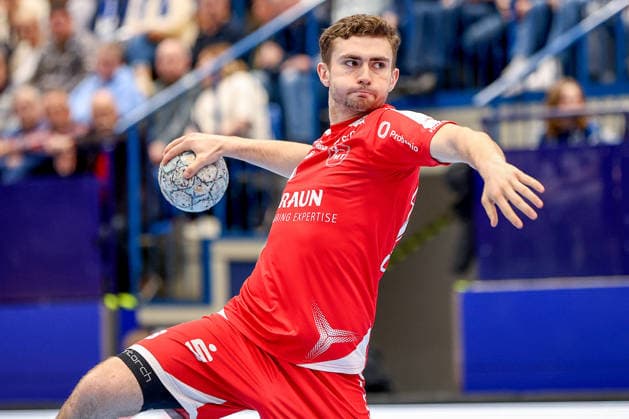 04 04 2026, xsscx, Handball, HBL, TBV Lemgo Lippe MT Melsungen, Saison 2025 2026 Herren, PHOENIX CONTACT arena Florian Drosten MT Melsungen 18 beim 7 Meter wurf Photo xSandraxScherningxPressefotoKochx Nordrhein Westfalen Germany