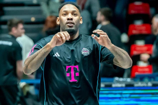Chemnitz, Germany 04 April 2026 1 BBL 2025 2026 Niners Chemnitz vs Telekom Baskets Bonn Pictured Jeff Garrett Jr Bonn Copyright: xFotostandx xNachtigallx