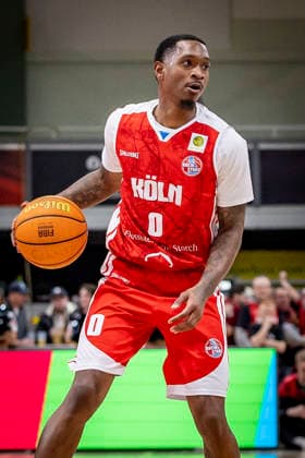 Barmer 2 Basketball Bundesliga ProA Bayer Giants Leverkusen vs RheinStars Cologne, 04 04 26 Leverkusen, 04 04 26 Cedric Cezell Russell Jr RheinStars Cologne, 0 during the Barmer 2 Basketball Bundesliga ProA Bayer Giants Leverkusen vs RheinStars Cologne game at the Ostermann Arena in Leverkusen Copyright: xBEAUTIFULxSPORTS LeahxKohringx