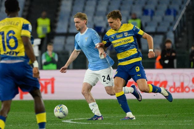 Football, Italy, Lazio Roma - Parma Calcio