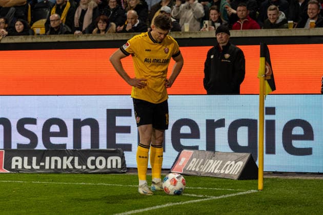 04 04 2026, Germany, Soccer, Dynamo Dresden vs Hertha BSC, Matchday 28, Season 2025 2026, Rudolf Harbig Stadion Rossipal Alexander Dynamo Dresden, 19 Copyright: xMichellexLukax