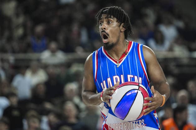 Harlem Globetrotters perform in Ankara as part of centenary tour ANKARA, TURKIYE - APRIL 4: Harlem Globetrotters, the American basketball team known as the exhibition basketball team, perform a show as part of their 100th-anniversary tour at the Ankara Sports Hall in Ankara, Turkiye on April 4, 2026. Dilara Irem Sancar Anadolu Ankara Turkey. Editorial use only. Please get in touch for any other usage.  Copyright: x2026xAnadoluxDilaraxIremxSancarx