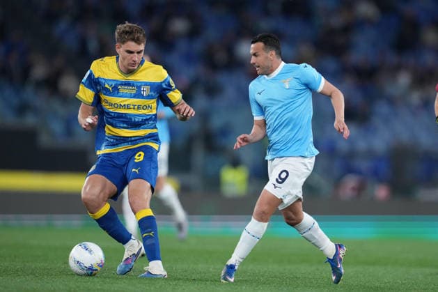Lazio™s Pedro during the Serie A EniLive soccer match between Lazio and Parma at the Rome s Olympic stadium, Italy - Saturday April 4, 2026 - Soccer ( Photo by Alfredo Falcone LaPresse )  Copyright: xAlfredoxFalcone LaPressex
