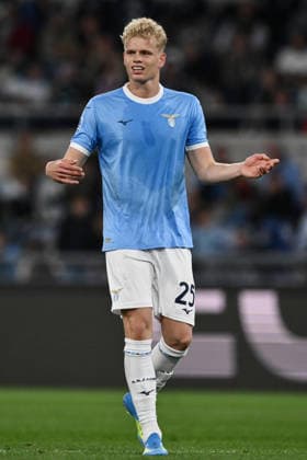 As Roma 04 04 2026 - campionato di calcio serie A Lazio-Parma foto Antonello Sammarco Image nella foto: Oliver Provstgaard 