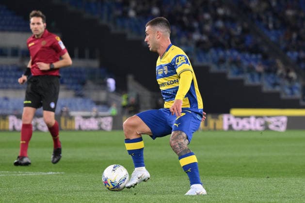 Foto IPP Luciano Adriani Roma 04 04 2026 Campionato di calcio Serie A Tim 2025-2026 Lazio v Parma Nella foto: Gabriel Strefezza Italy Photo Press - World Copyright Roma italy Italia ITALY  Copyright: xR4924_italyphotopressx