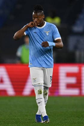 Dc Roma 04 04 2026 - campionato di calcio serie A Lazio-Parma foto Domenico Cippitelli Image nella foto: esultanza gol Tijjani Noslin 