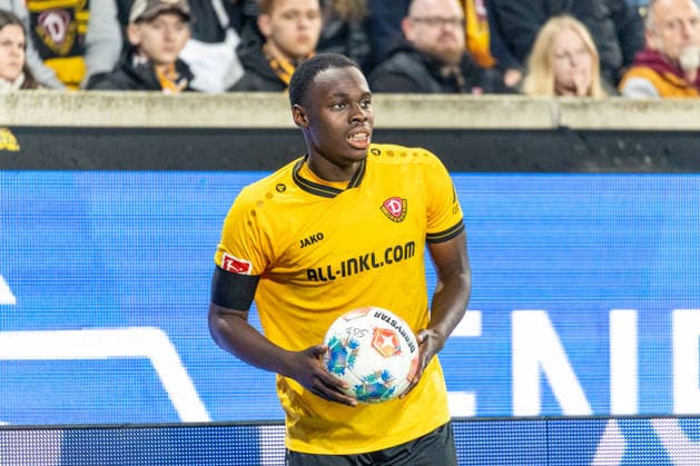 04 04 2026, Germany, Soccer, Dynamo Dresden vs Hertha BSC, Matchday 28, Season 2025 2026, Rudolf Harbig Stadion Amoako Kofi Dynamo Dresden, 6 Copyright: xMichellexLukax