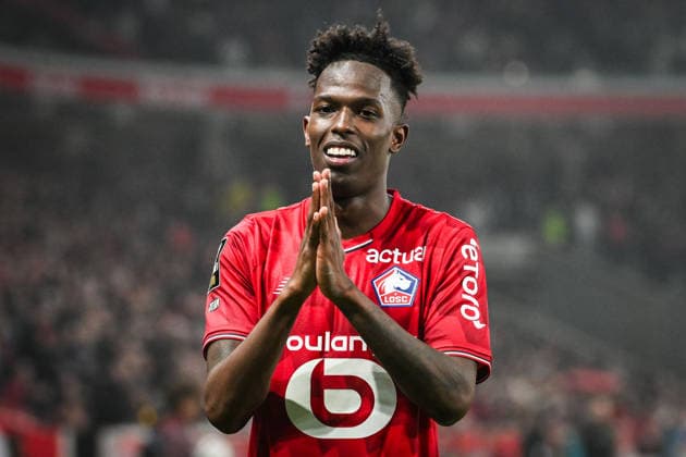 April 4, 2026, Villeneuve-D ascq, France, France: Felix CORREIA of Lille celebrates his goal during the Ligue 1 match between Lille OSC (LOSC) and RC Lens at Pierre Mauroy Stadium on April 04, 2026 in Villeneuve-d Ascq near Lille, France. Villeneuve-D ascq France - ZUMAm308 20260404_zsp_m308_013 Copyright: xMatthieuxMirvillex