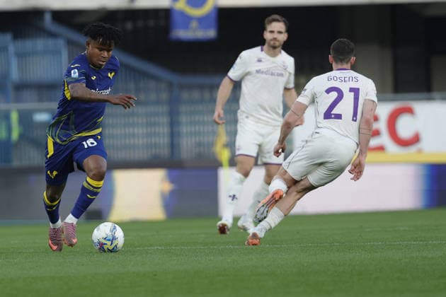 CALCIO - Serie A - Hellas Verona FC vs ACF Fiorentina Gift Orban of Hellas Verona FC during the match of 6th day of the Serie A Championship between Hellas Verona vs ACF Fiorentina at the Marcantonio Bentegodi Stadium on 4 April 2026 in Verona, VR. Verona Italy  Copyright: xIPAxSport ABACAx