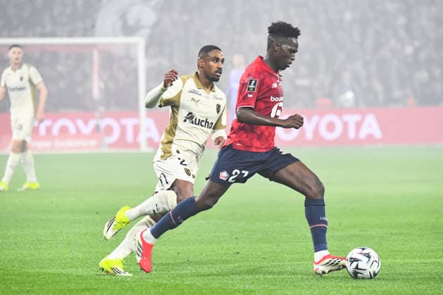 FOOTBALL : Lille OSC vs RC Lens - Ligue 1 - JournÃ e 28 - 04 04 2026 Felix Correia (Lille OSC) LilleFrance  Copyright: xBaptistexAutissierx